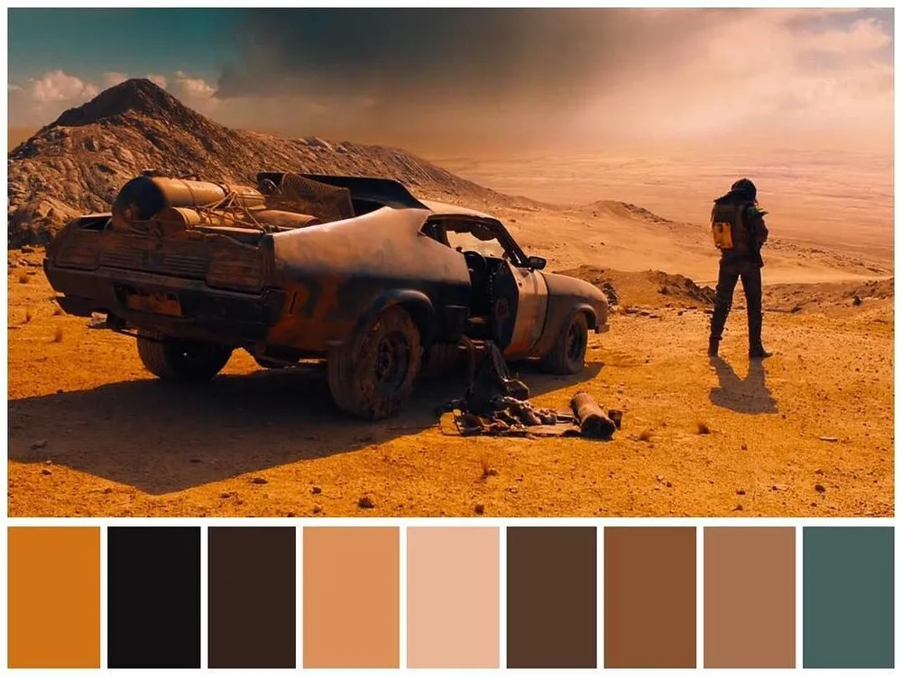 Color grading colour